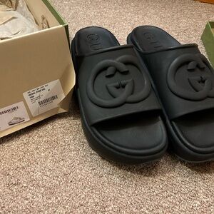 Worn Once Gucci Slides